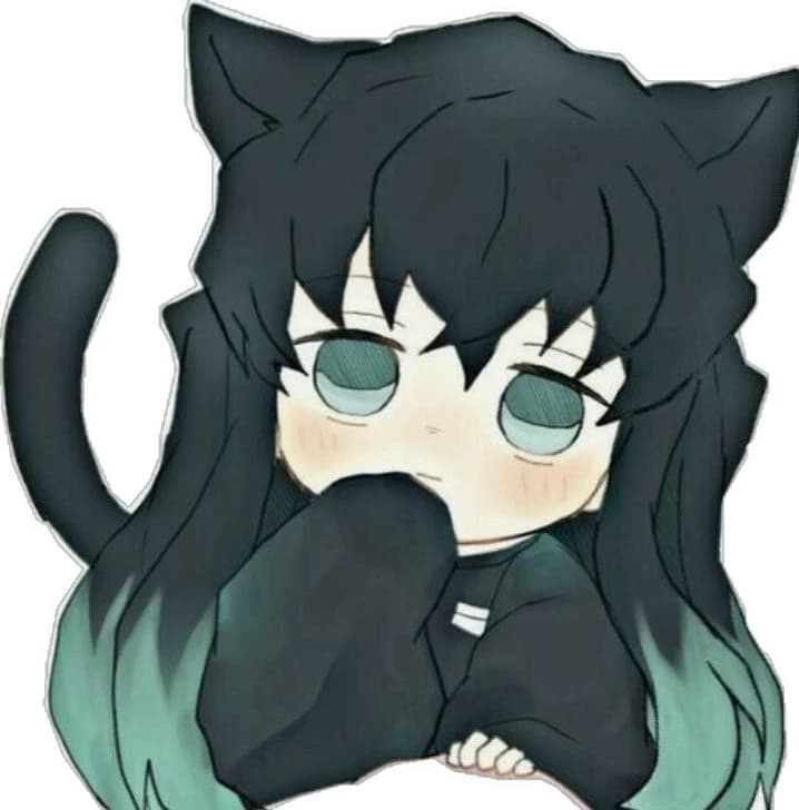 cat muichiro ⁠^⁠ • ⁠ﻌ⁠ • ⁠^⁠/⁠ ⁠ \\ thumbnail