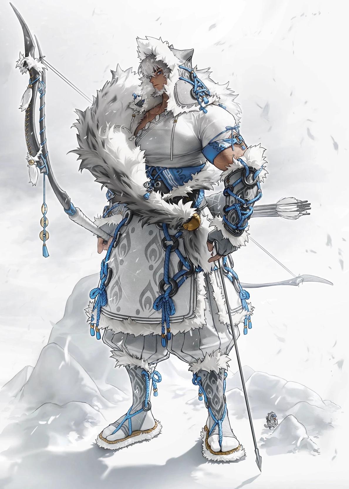 Blue-Bow " Caerwyn | BL ^ Omegaverse thumbnail
