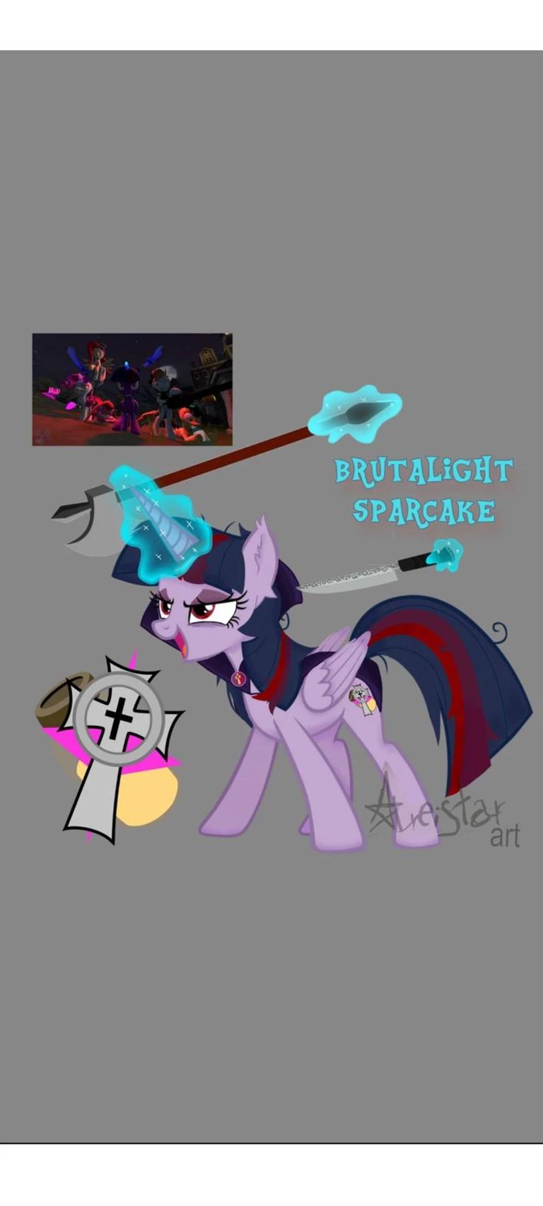 Brutality Twilight/Brutalight Sparcake - MLP: Brutality thumbnail