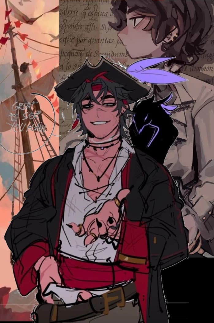 Edward Drake || William Tich || Pirates, fantasy thumbnail