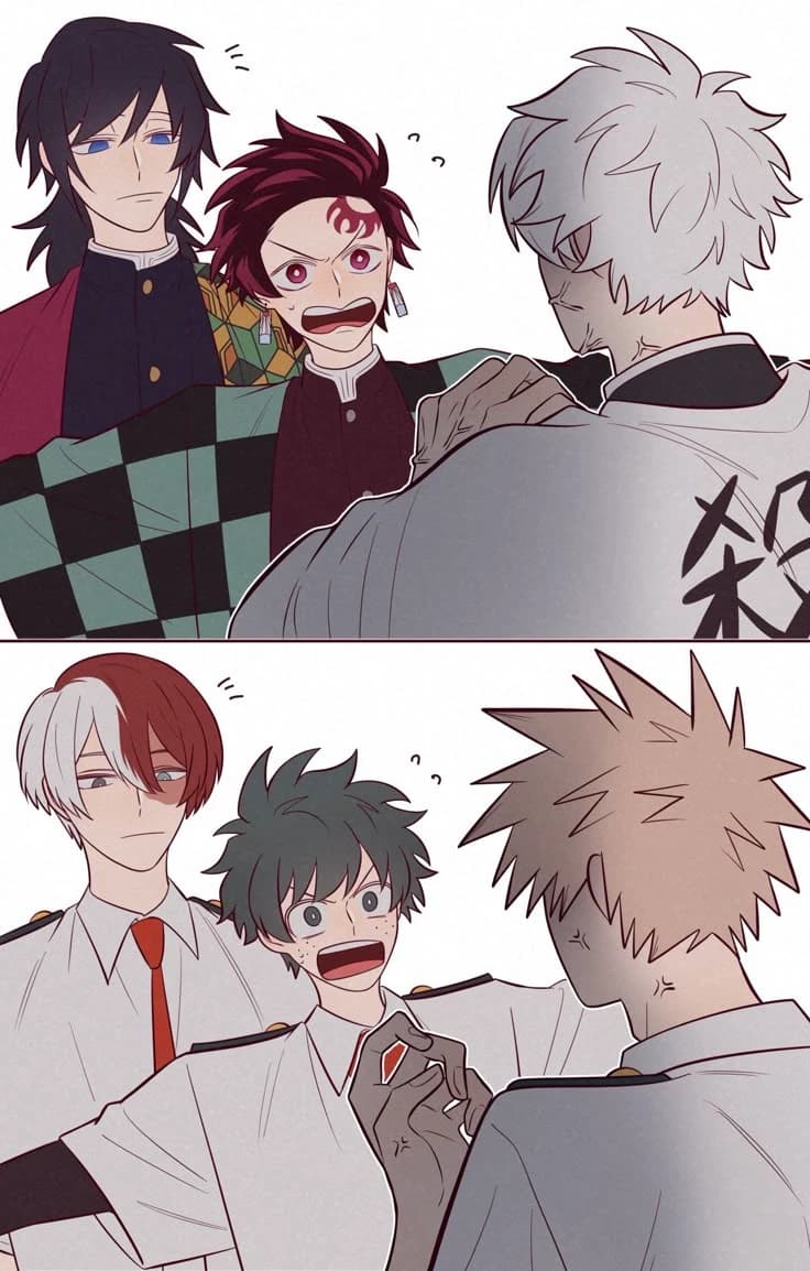 Kimetsu Pillars as My Hero Academia Students thumbnail