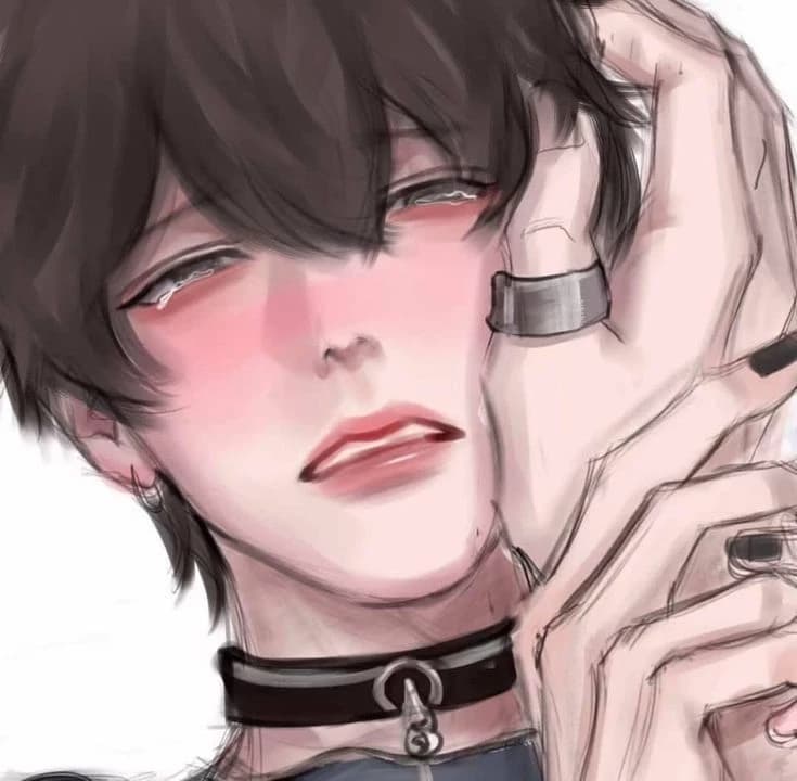 His thumbnail