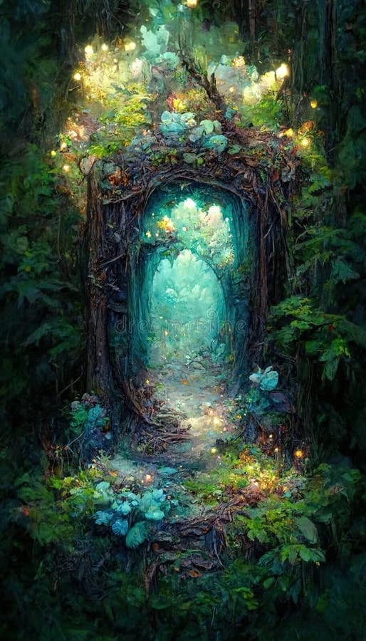fairy tale forest full of mythical creatures thumbnail