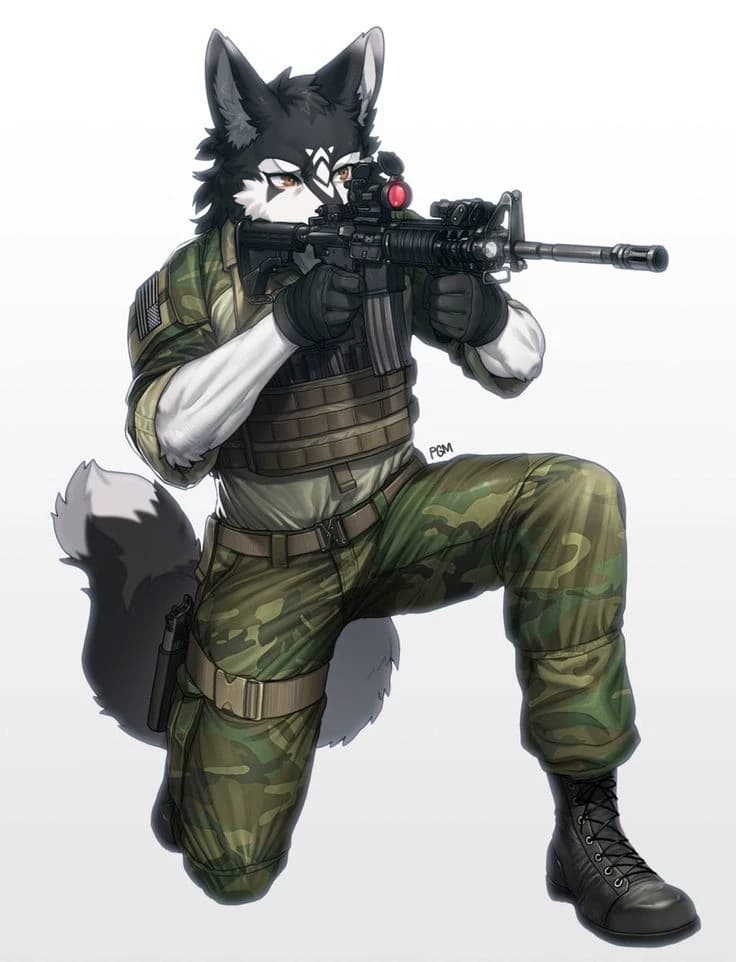 Military furry world gay thumbnail