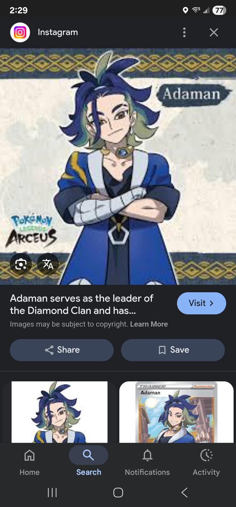 Adaman | Pokémon | thumbnail