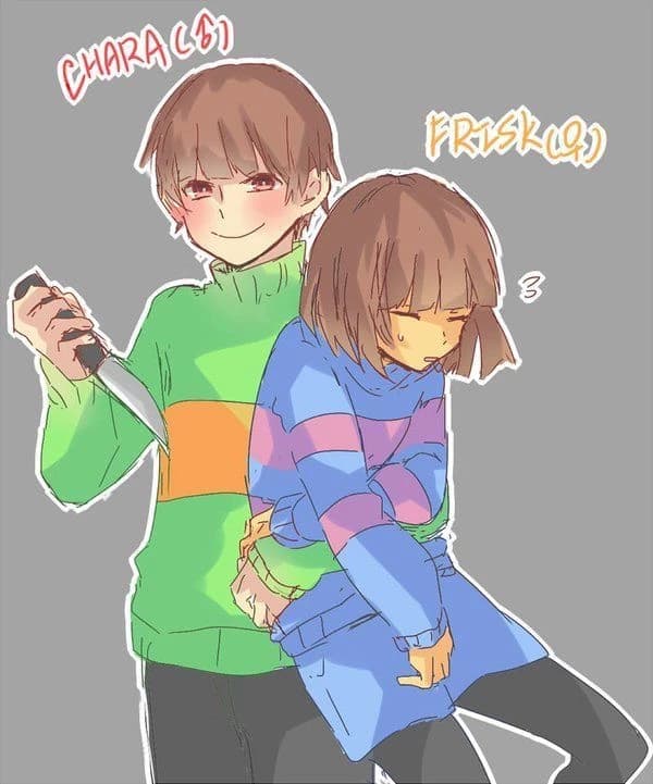 Chara y Frisk -fue of the murderer- thumbnail