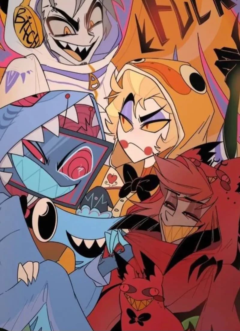 Hazbin Hotel Sleepover🥛🌠🧸🎉 thumbnail