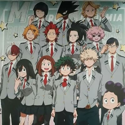Class 1-A Students and Shota Aizawa thumbnail