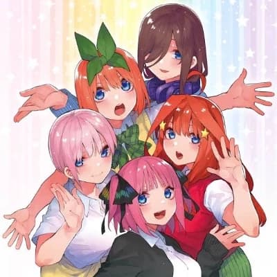 Ichika, Nino, Miku, Yotsuba, Itsuki Crazy love you. thumbnail