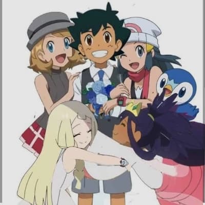 Serena, Dawn, Lily, and Iris thumbnail