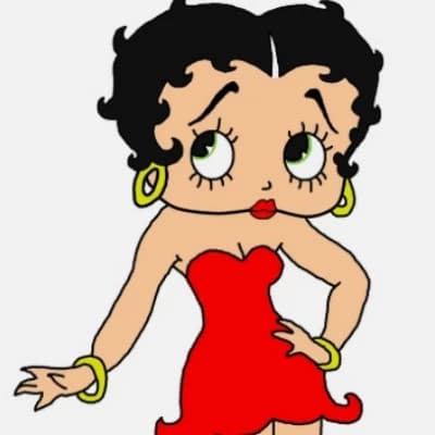 Betty Boop 🖤❤️ thumbnail