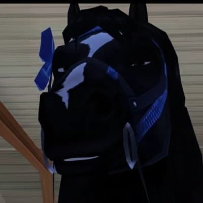 Cheeky Friesian Horse thumbnail