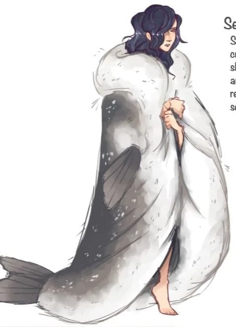 Sanemi and obanai (saneobagiyuu) (selkie related) thumbnail