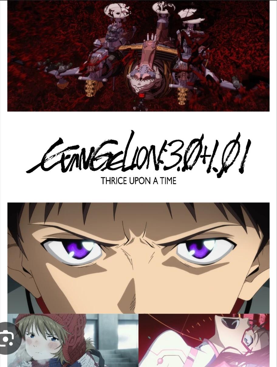 Evangelion rebuild 3.0 before Rei takes Shinji away  thumbnail