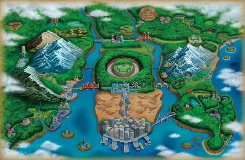 The Unova Region - Pokemon thumbnail