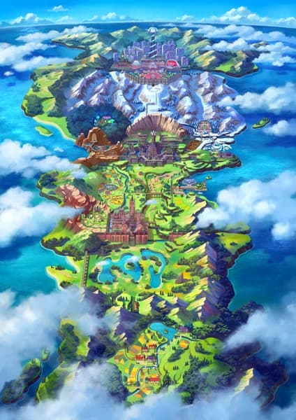 The Galar Region - Pokemon thumbnail
