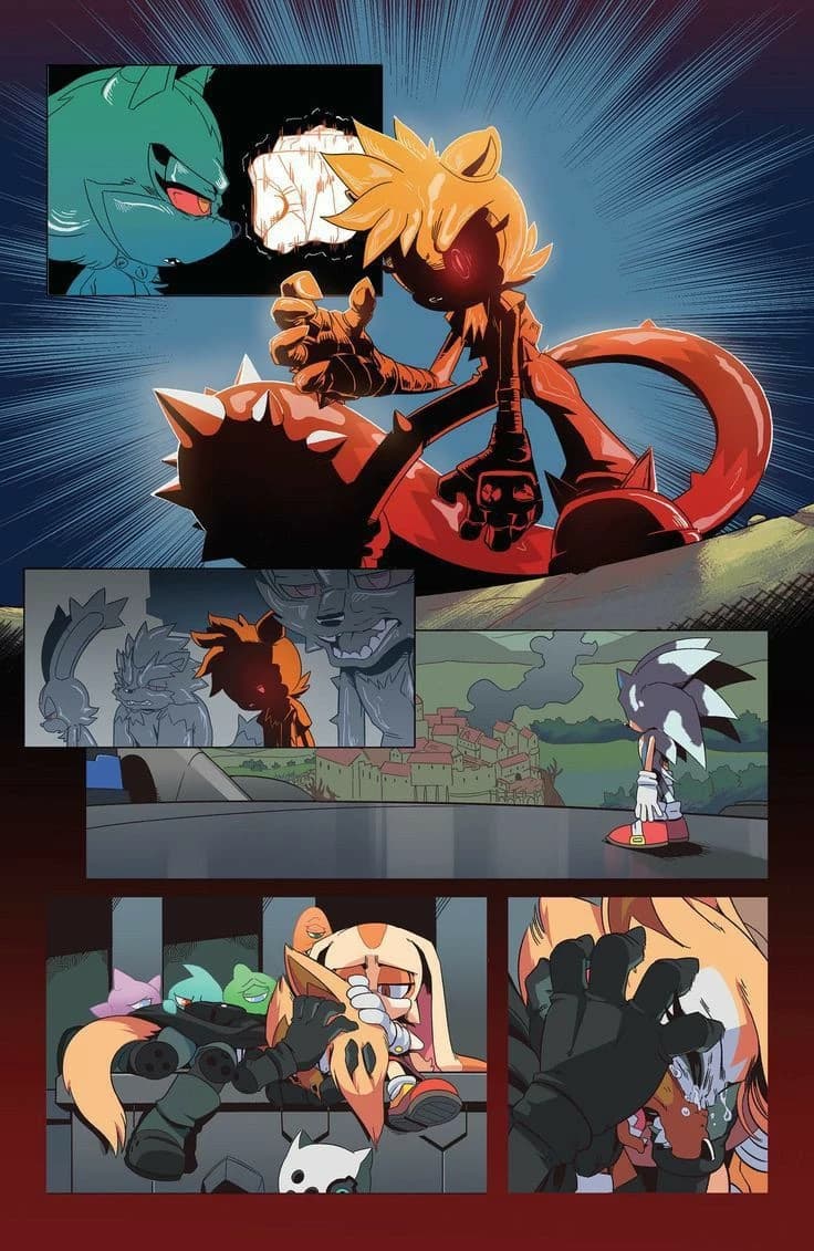 Metal virus story  from Sonic idw  thumbnail