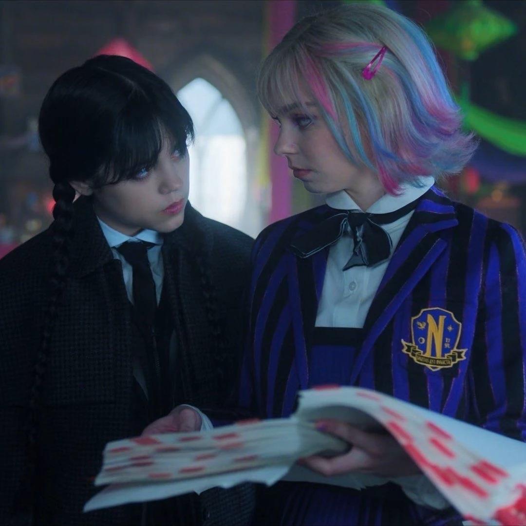 Wednesday Addams and Enid Sinclair thumbnail