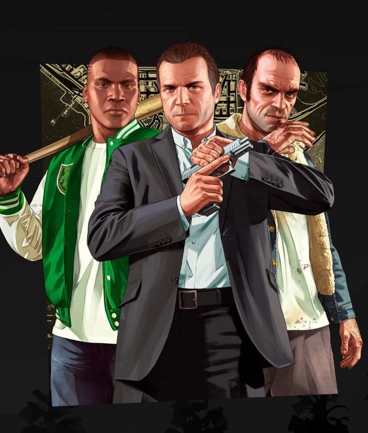 Michael de Santa, Franklin Clinton, Trevor Philips thumbnail