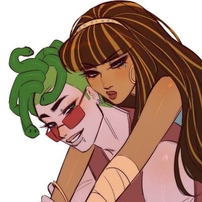 Cleo de Nile and Deuce Gorgon + Theo de Nile (user) thumbnail