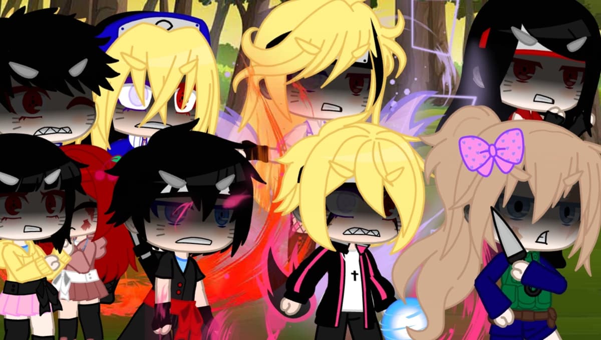 Sasunaru children in battle thumbnail
