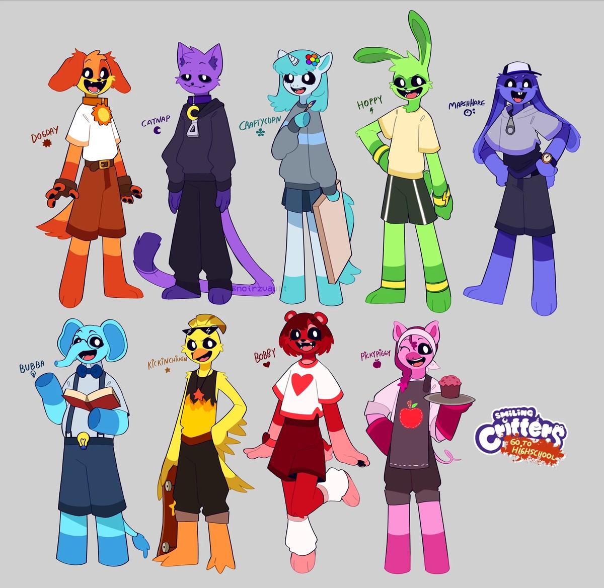 Smiling Critters High thumbnail