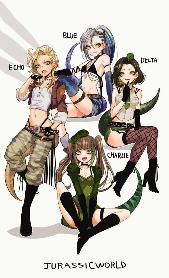 Blu, Delta, Echo, and Charlie. thumbnail