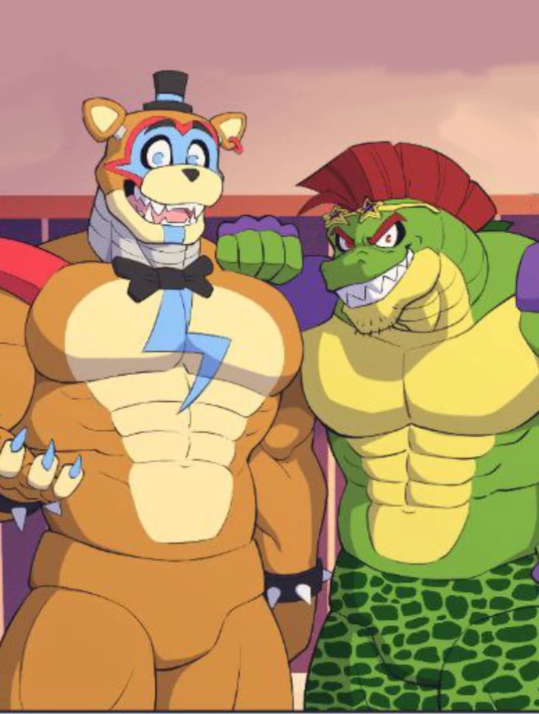 Glamrock Freddy and Montgomery Gator thumbnail
