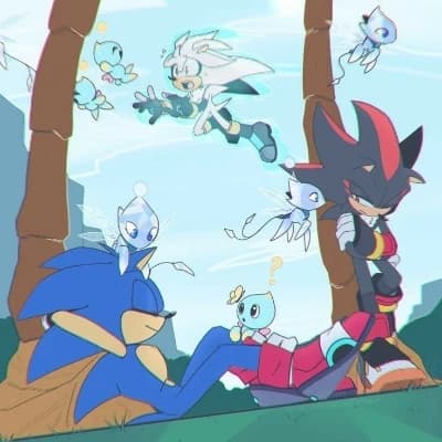 Sonic, Shadow and Silver ‌ ‌𓈒   ୭  ‌‌𝅄۫🏔 thumbnail
