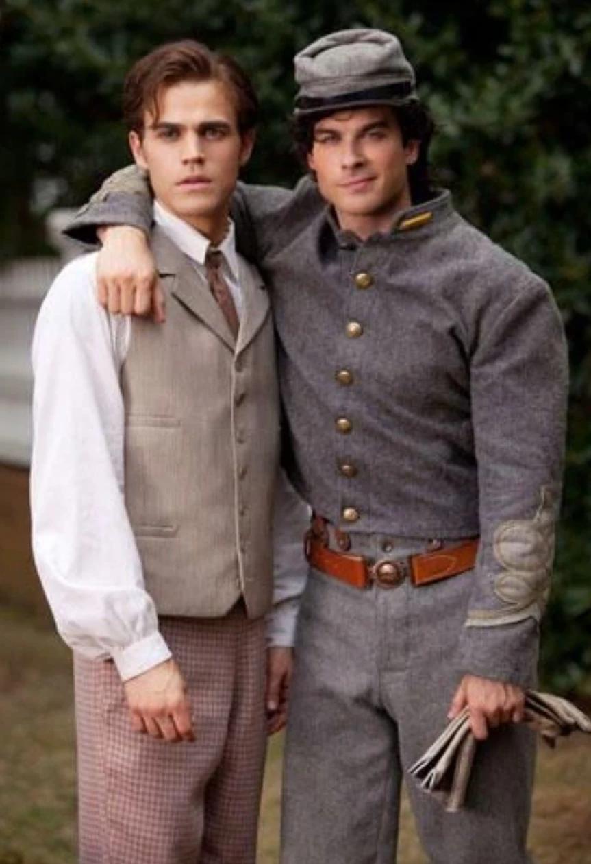 Damon and Stefan Salvatore 1864 thumbnail
