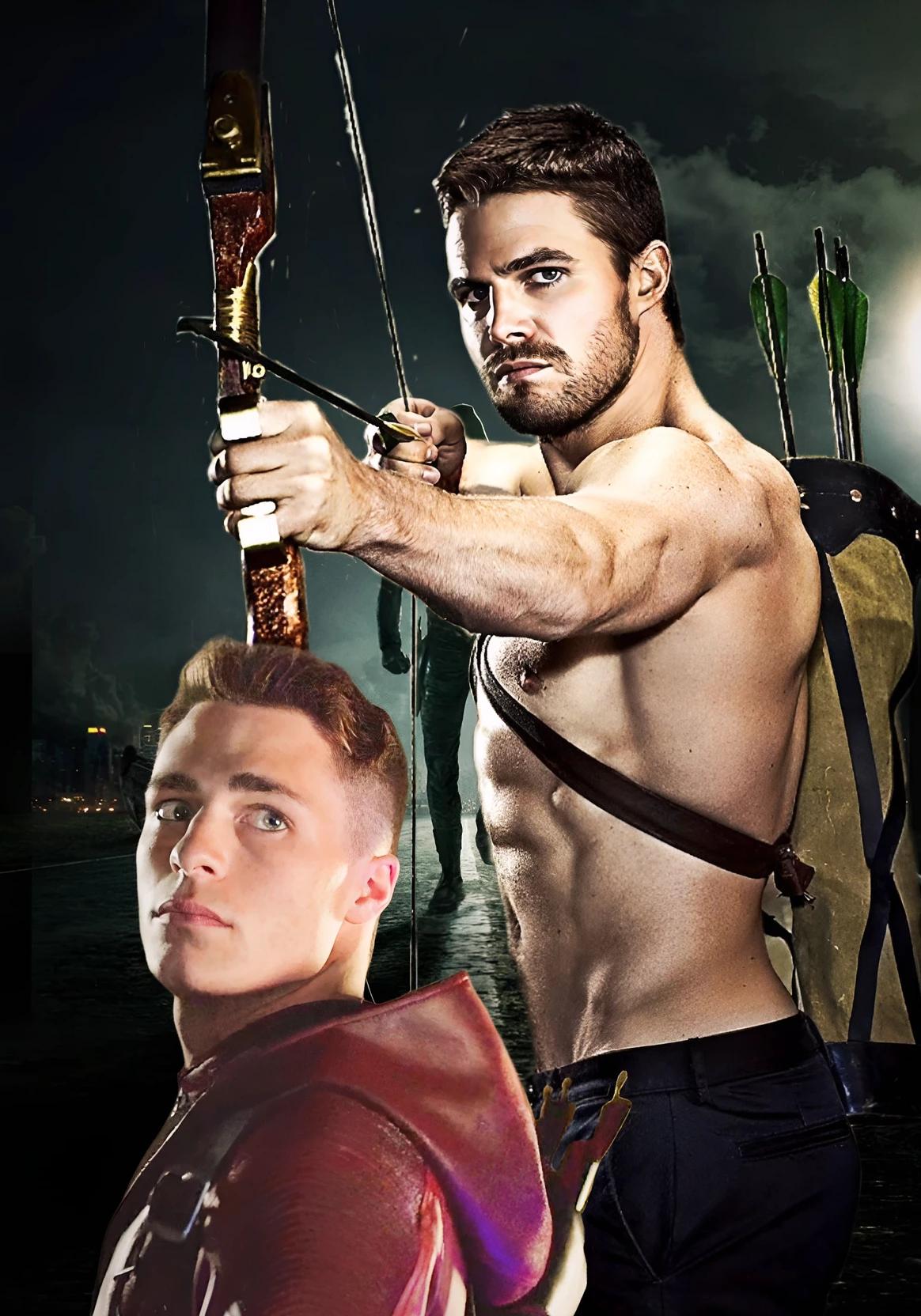 Green Arrow Oliver Queen,  Speedy Roy Harper  thumbnail