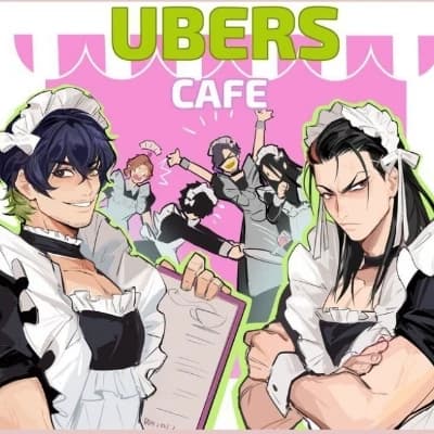Ubers- Cafeteria Blue Lock Barou, Aiku, Niko,aryu , Sendou, Snuffy e Lorenzo thumbnail