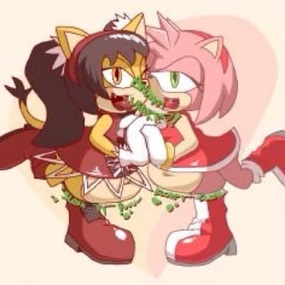 Amy Rose & Honey the Cat thumbnail