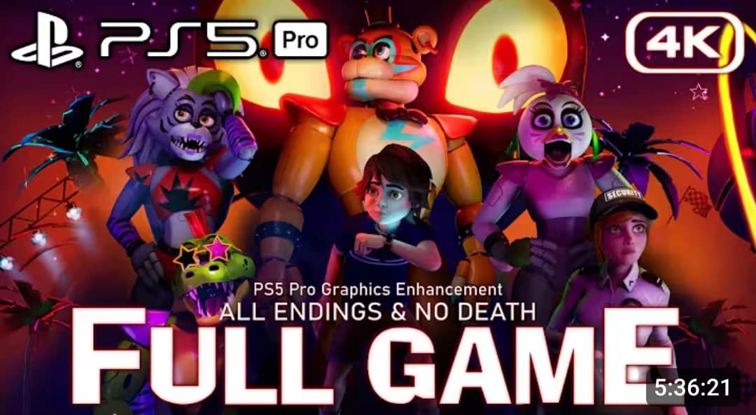 Five night at Freddy's security breach thumbnail