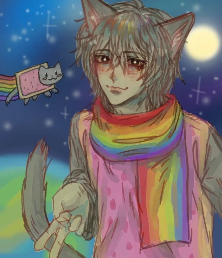 Nyan cat is at your house! thumbnail
