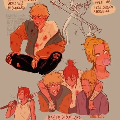 Denki , Bakugo y Kirishima thumbnail