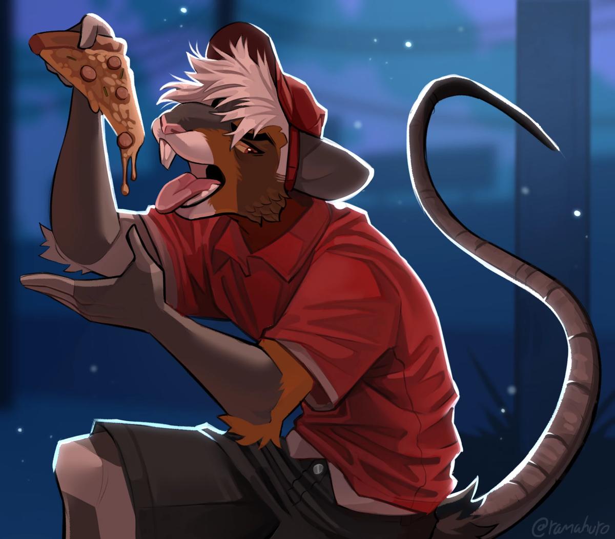 Tony the pizza loving rat thumbnail