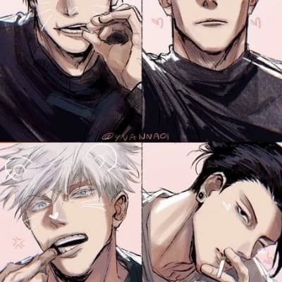 Gojo, Geto, Toji, Nanami thumbnail