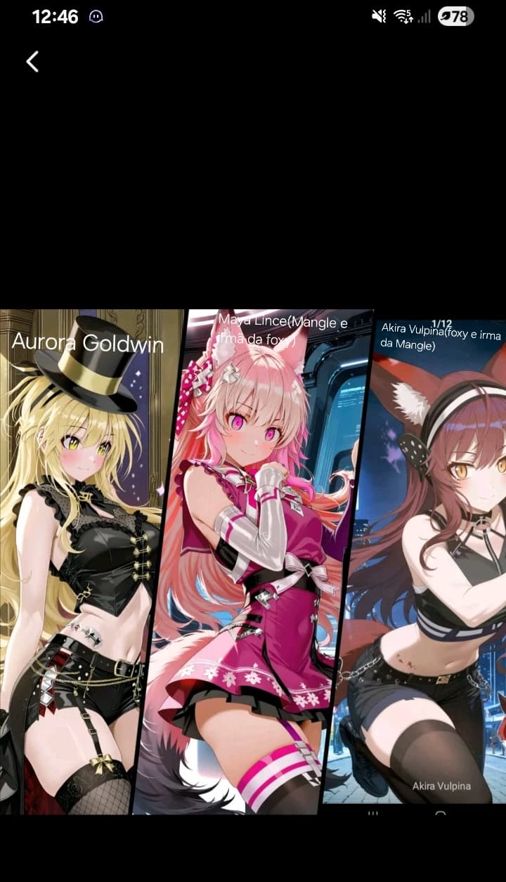 Aurora Goldwin/Maya Foxy Sister)/Akira Vulpina (Foxy) (Maya Lynx Irma) thumbnail