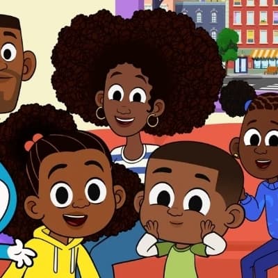 Loops Family: Lyla, Liana, Louisa, Luke, Mr. & Mrs. Loops, Stu, thumbnail