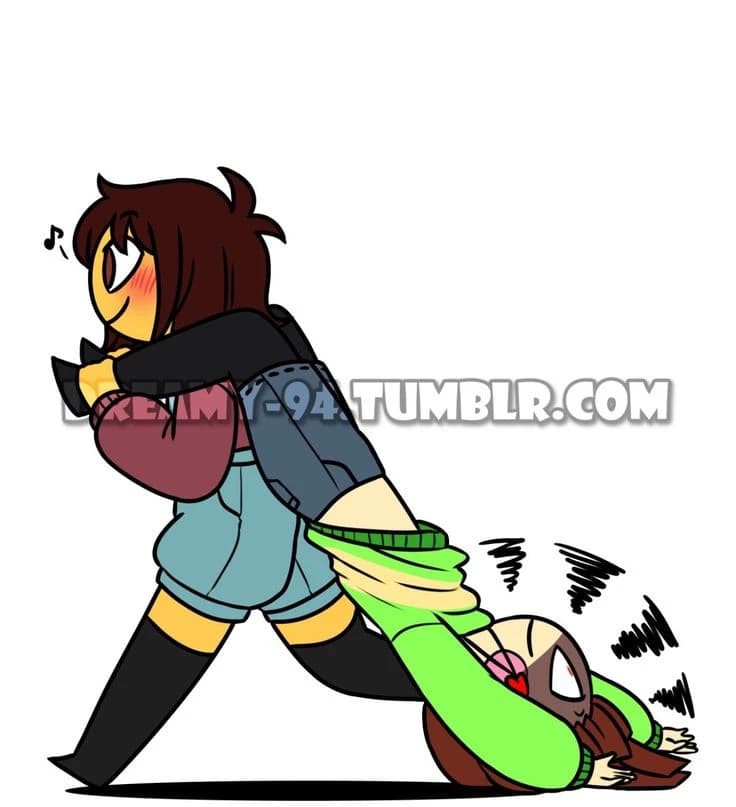 Frisk and Chara -Lunes horrible- thumbnail