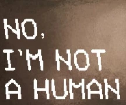 No, I'm not a human thumbnail