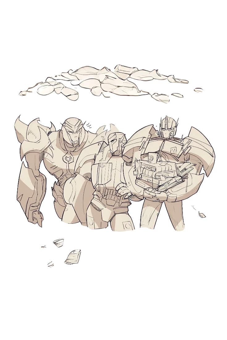 Ratchet and Megatron X Optimus (You) thumbnail