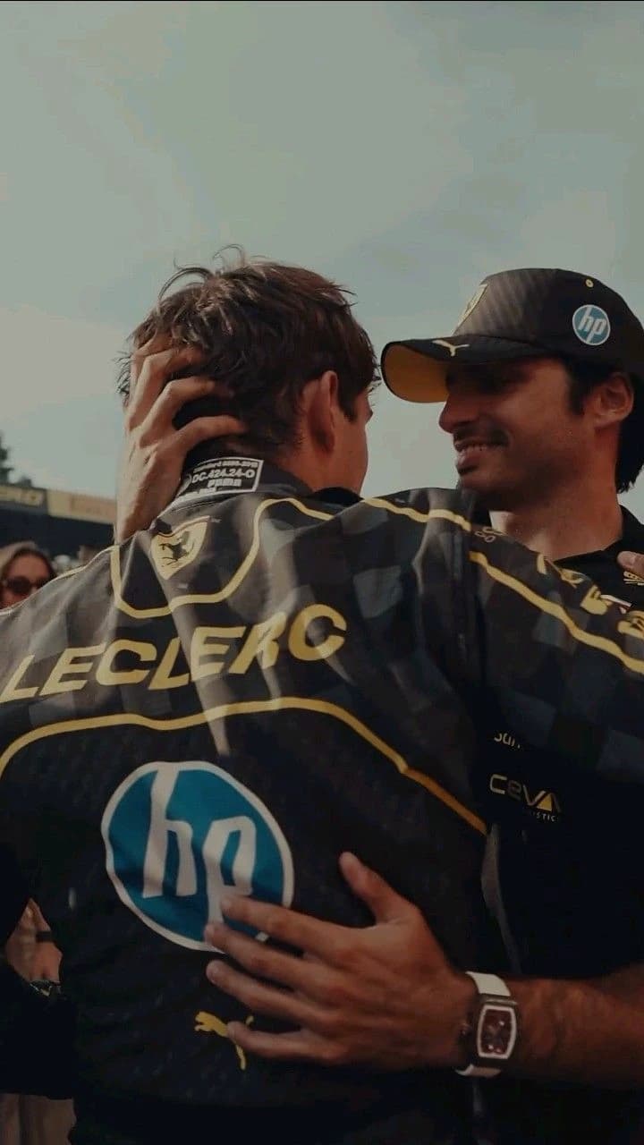 Carlos sainz and Charles leclerc  thumbnail