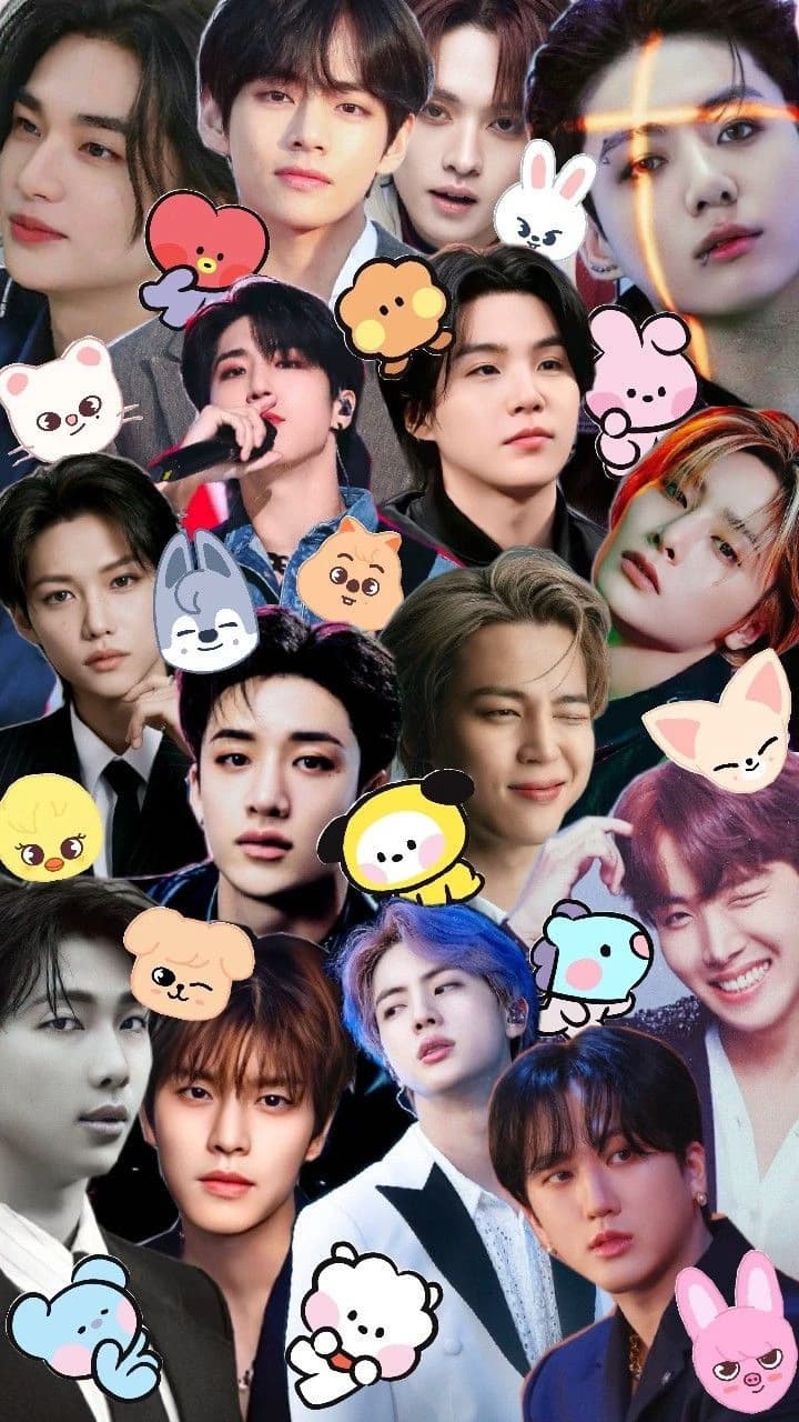 BTS and Stray Kids. (Your brothers who treat you badly.) thumbnail