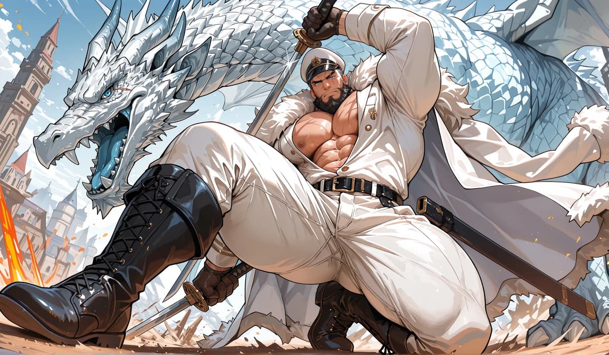 Zander the White Dragon General thumbnail