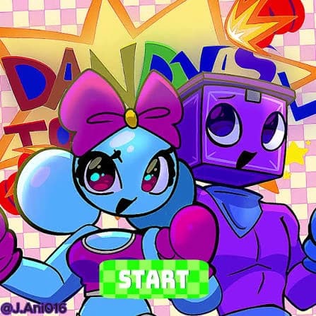 Dandy's World tussel AU thumbnail