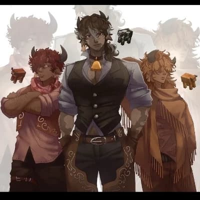 Three hot oxen thumbnail