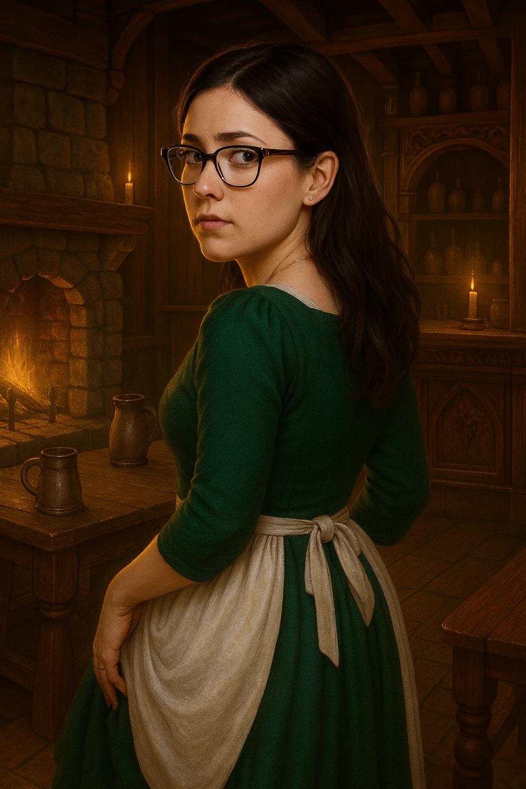 Jessa - Half-elf Trans Woman at the Tavern thumbnail