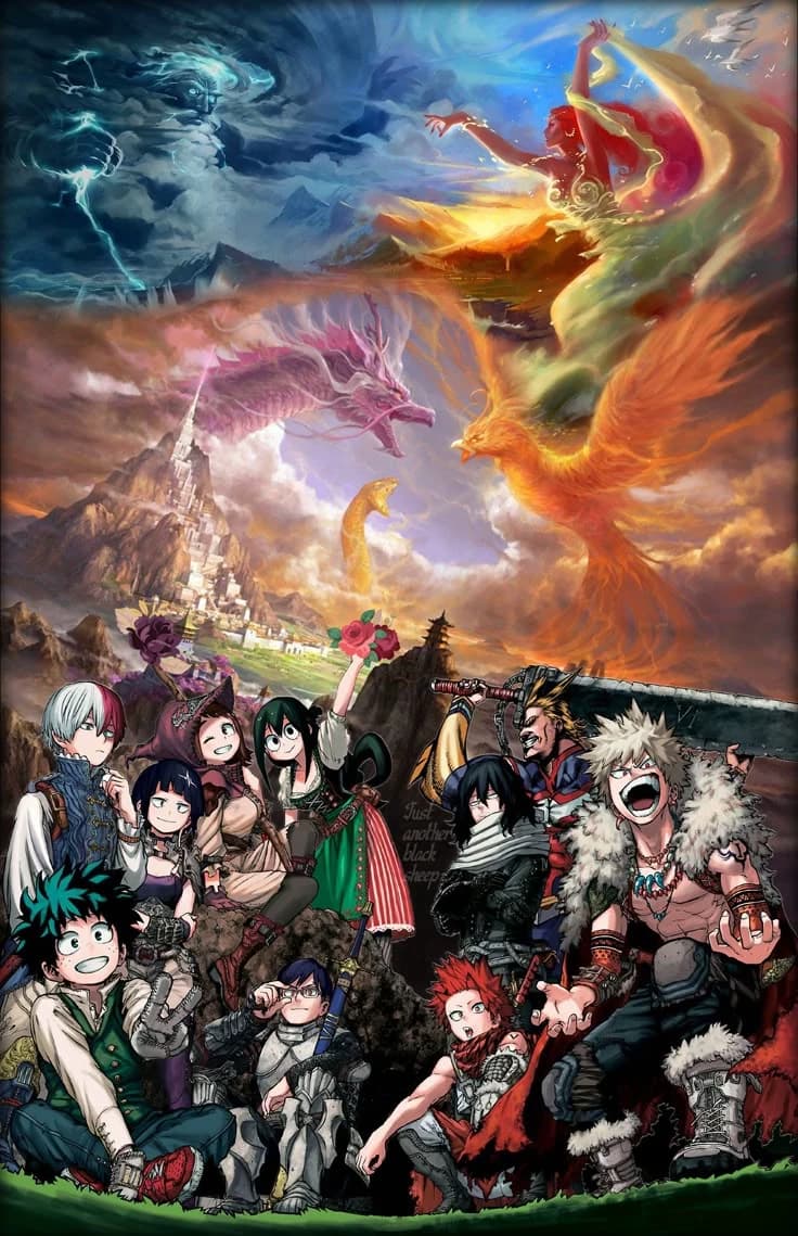 My hero academia thumbnail